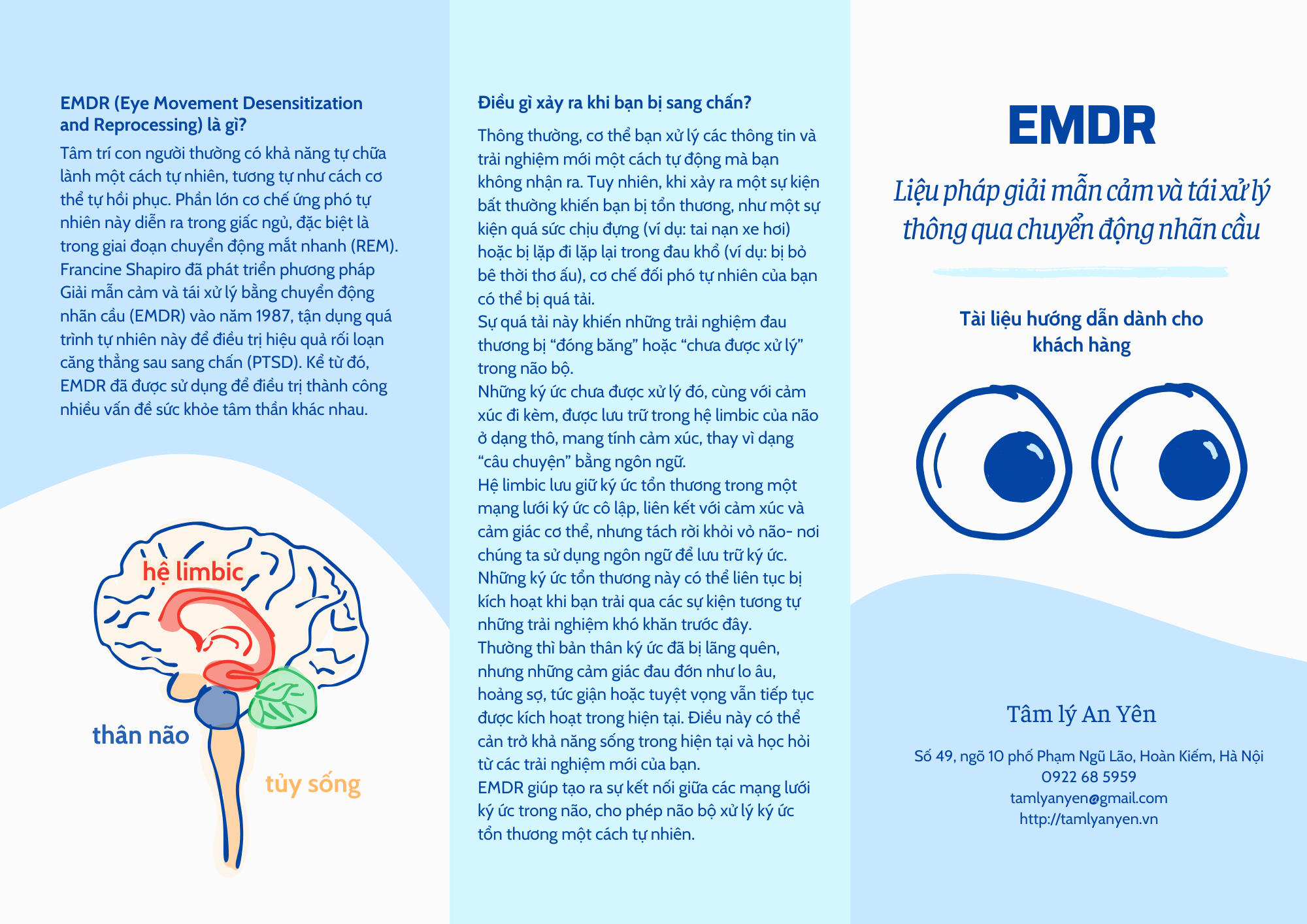 EMDR - Tài liệu hướng dẫn dành cho khách hàng